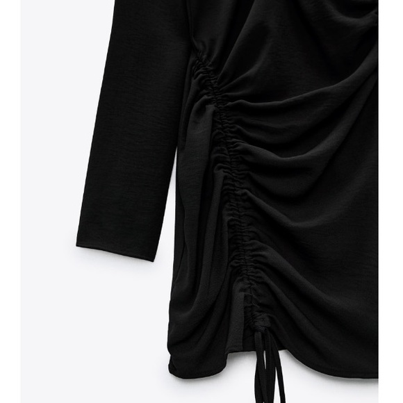 ZARA BLACK MINI DRESS ❤️‍🔥NWT - Picture 8 of 9